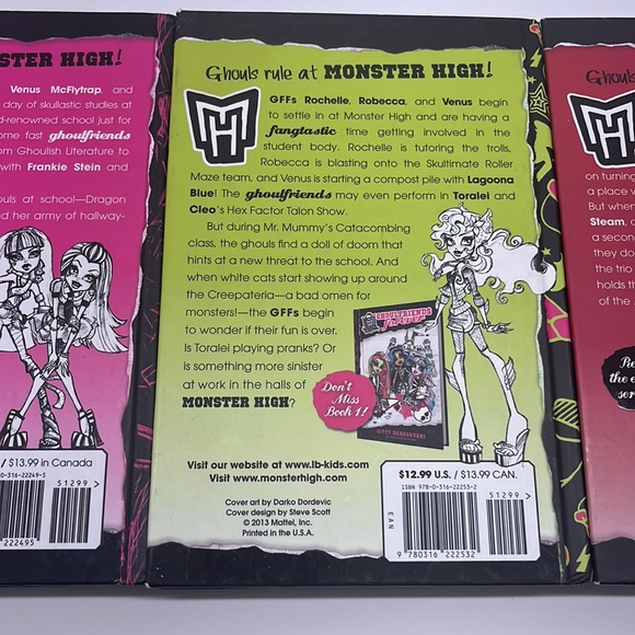 Monster High GHOULFRIENDS forever 1,2,4 lot - Picture 7 of 8